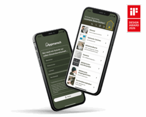 Produktbild der Appmarsch App